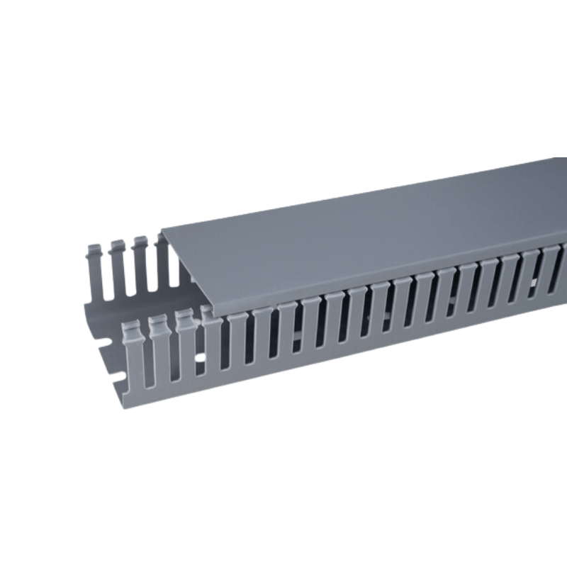 Canaleta PVC Aberta 30X80X2000MM Cinza REF. HD-8P - Hellermann